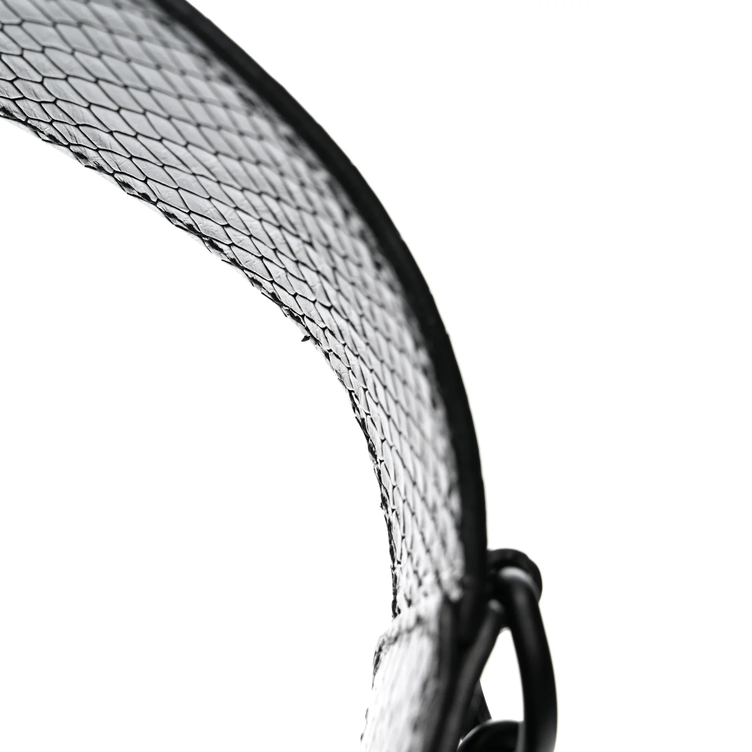 Extra Supple Calfskin Snakeskin Embossed Calfskin Small Tool 2.0 North-South Tote Black - Top Club