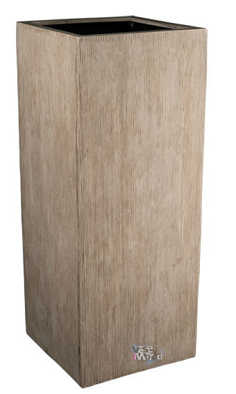 Plantenpot Jakarta stripe beige #1