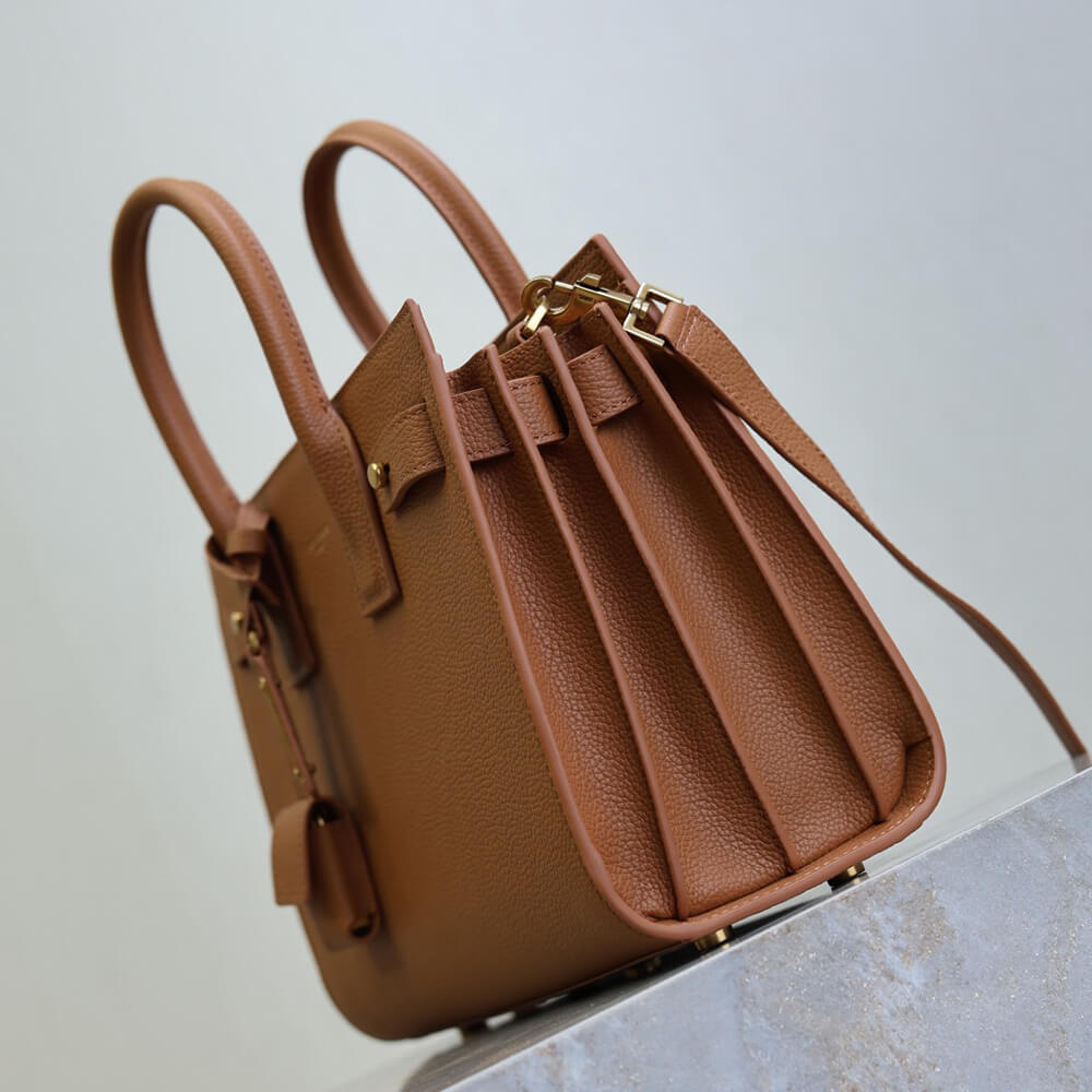 YSL SAC DE JOUR IN SUPPLE GRAINED LEATHER   BABY(HIGH-END GRADE) - Top Club