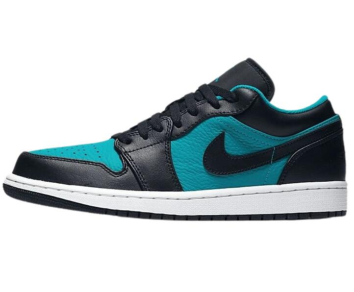 Air Jordan 1 Low LT Blue Black Green 553558-026 - Sneaker Replica Workshop