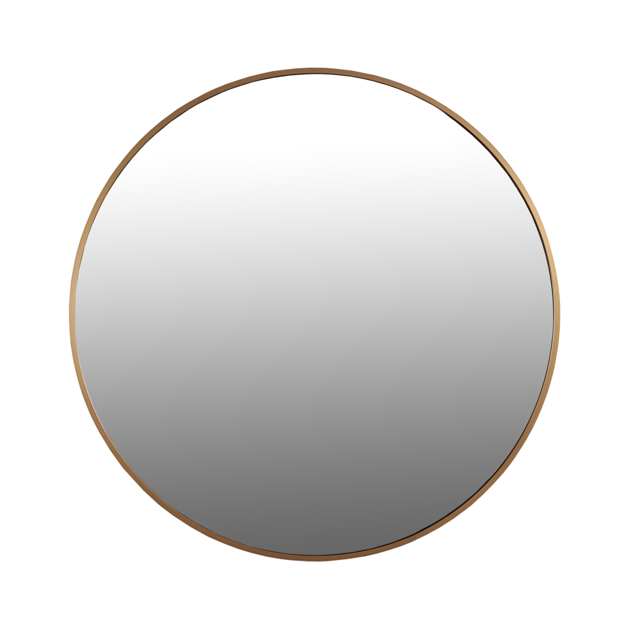 Spiegel rond 100 - brons