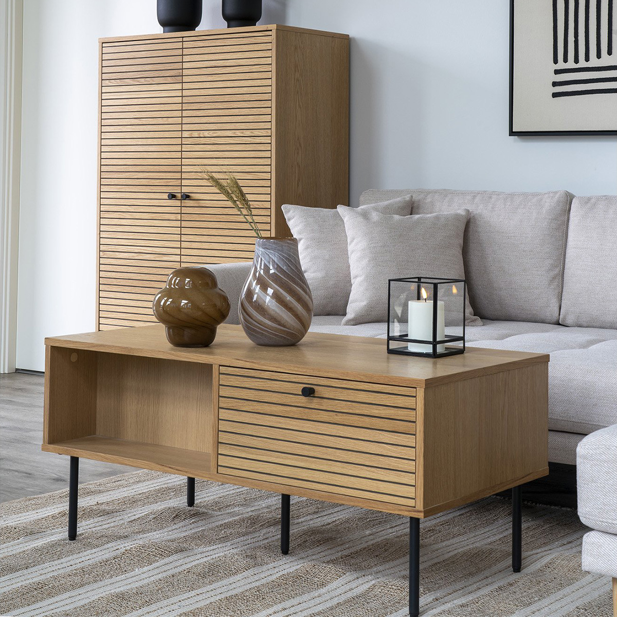 Salontafel Ruben hout Naturel