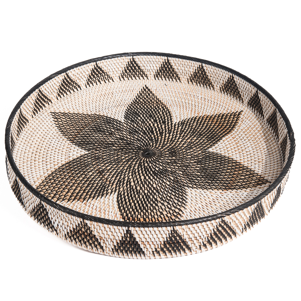 Rotan dienblad Baki Ø60cm