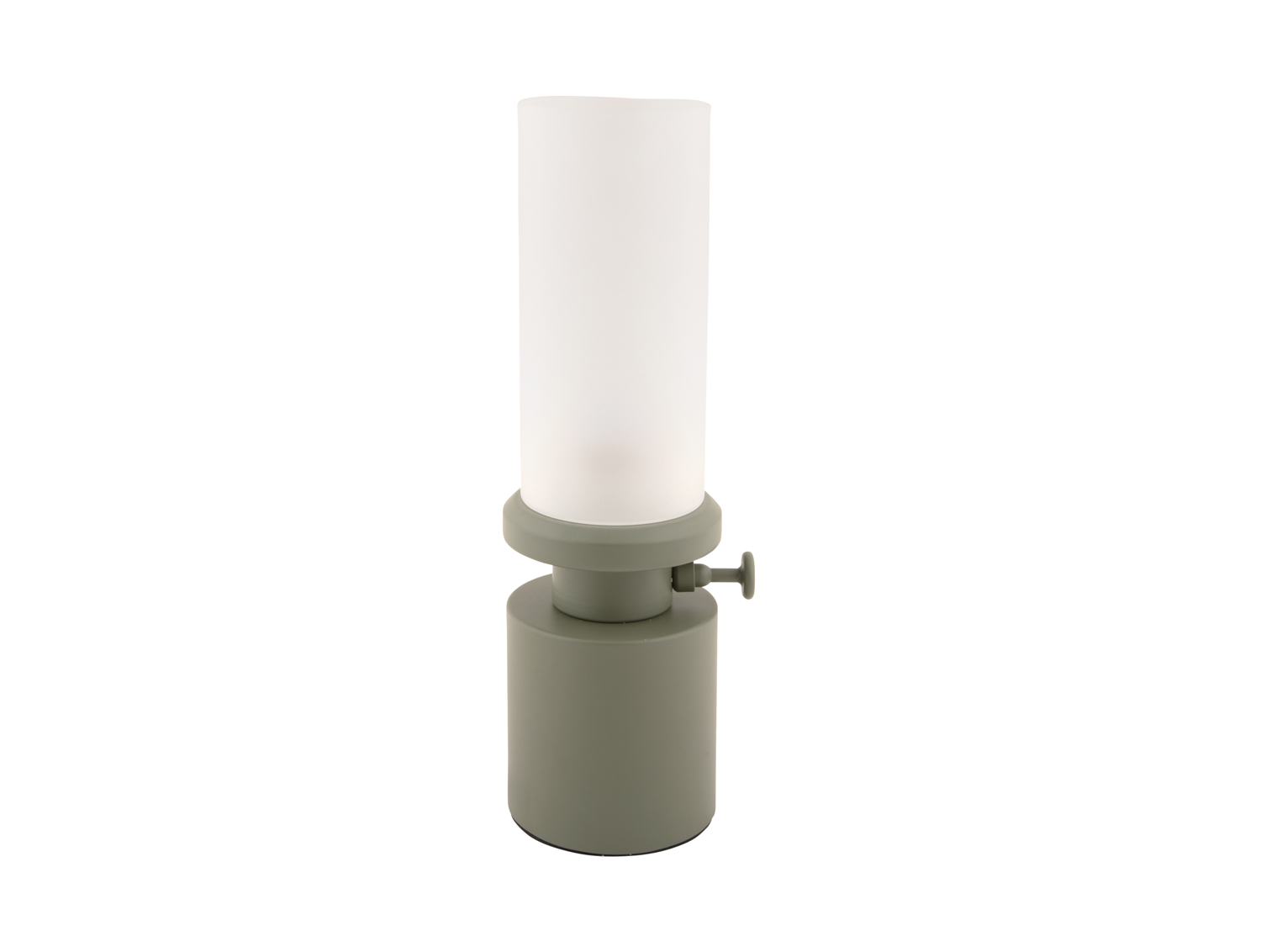 Table lamp Camp LED iron jungle green