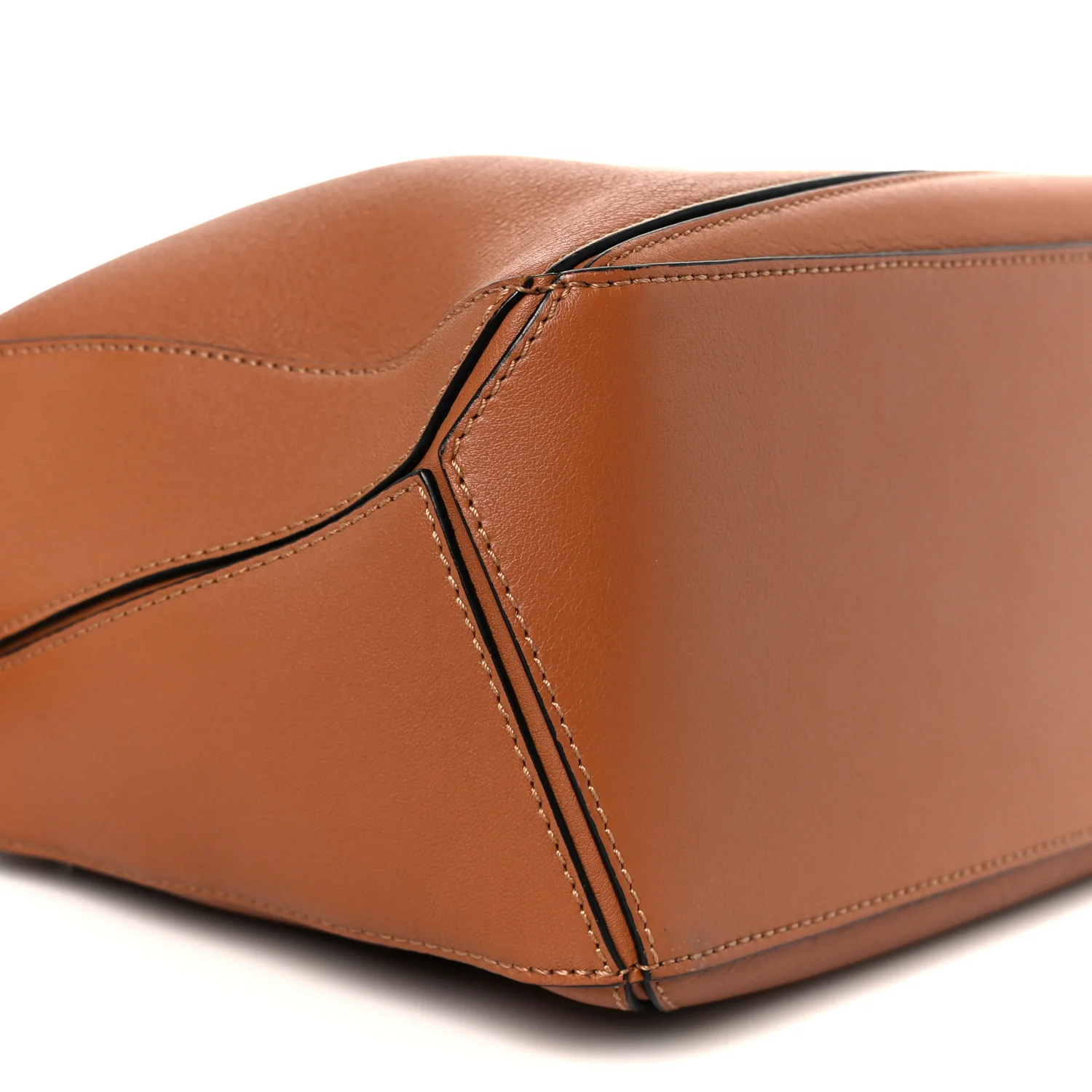 Calfskin Small Puzzle Bag Tan - Top Club