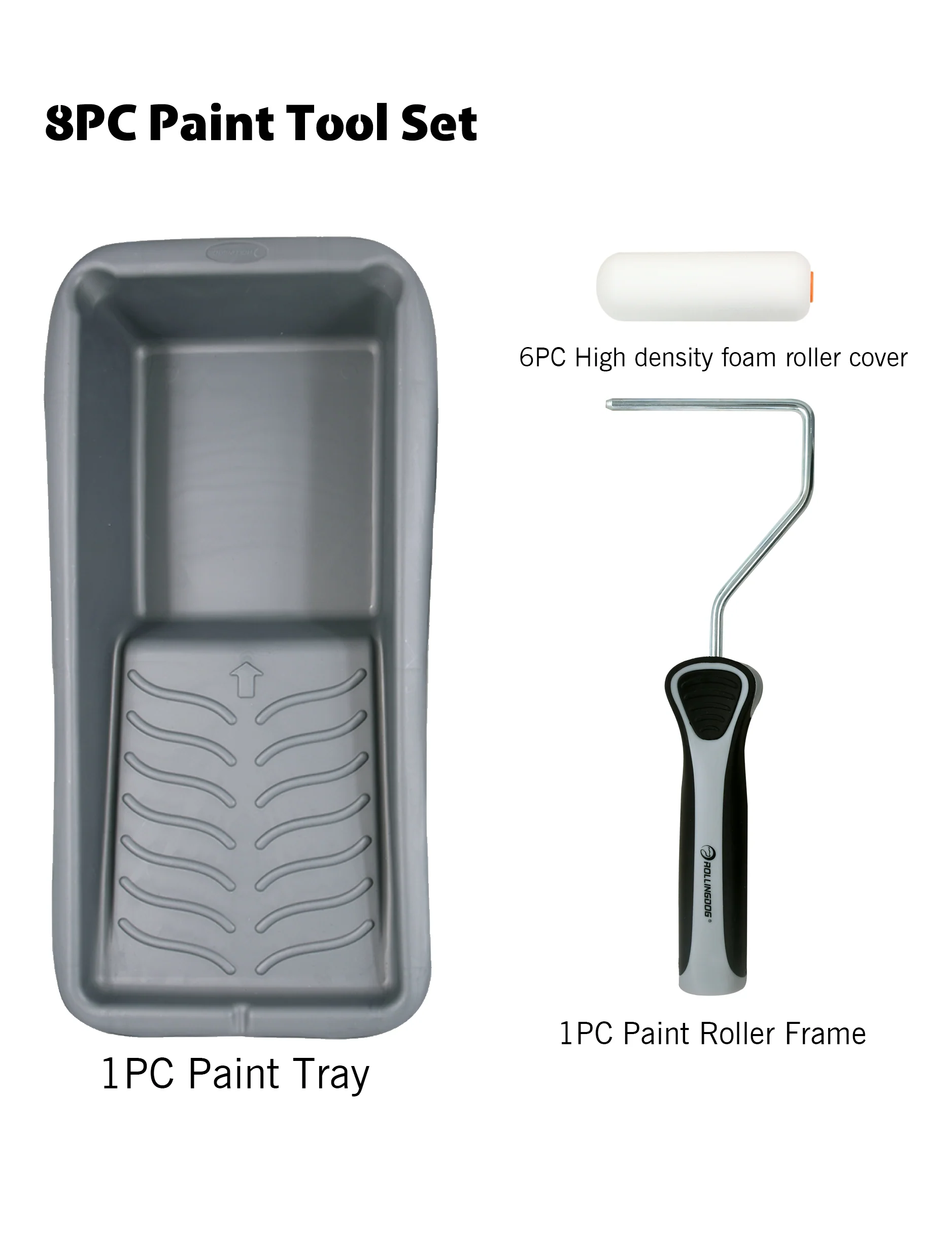 GLOSS-KING™ 8PC Paint Tool Set – 4