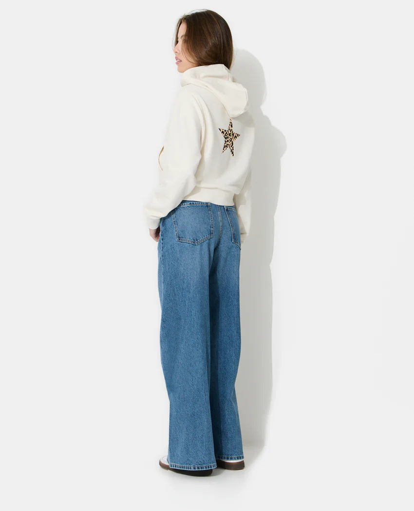 Pimkie Sweat zippé avec étoile motif léopard