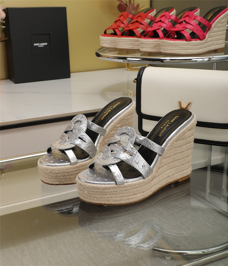 YSL High Platform Slippers - Sneaker Replica Workshop