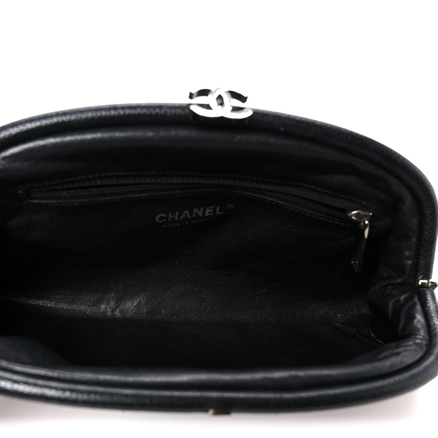 Caviar Quilted Timeless Clutch Black - Top Club