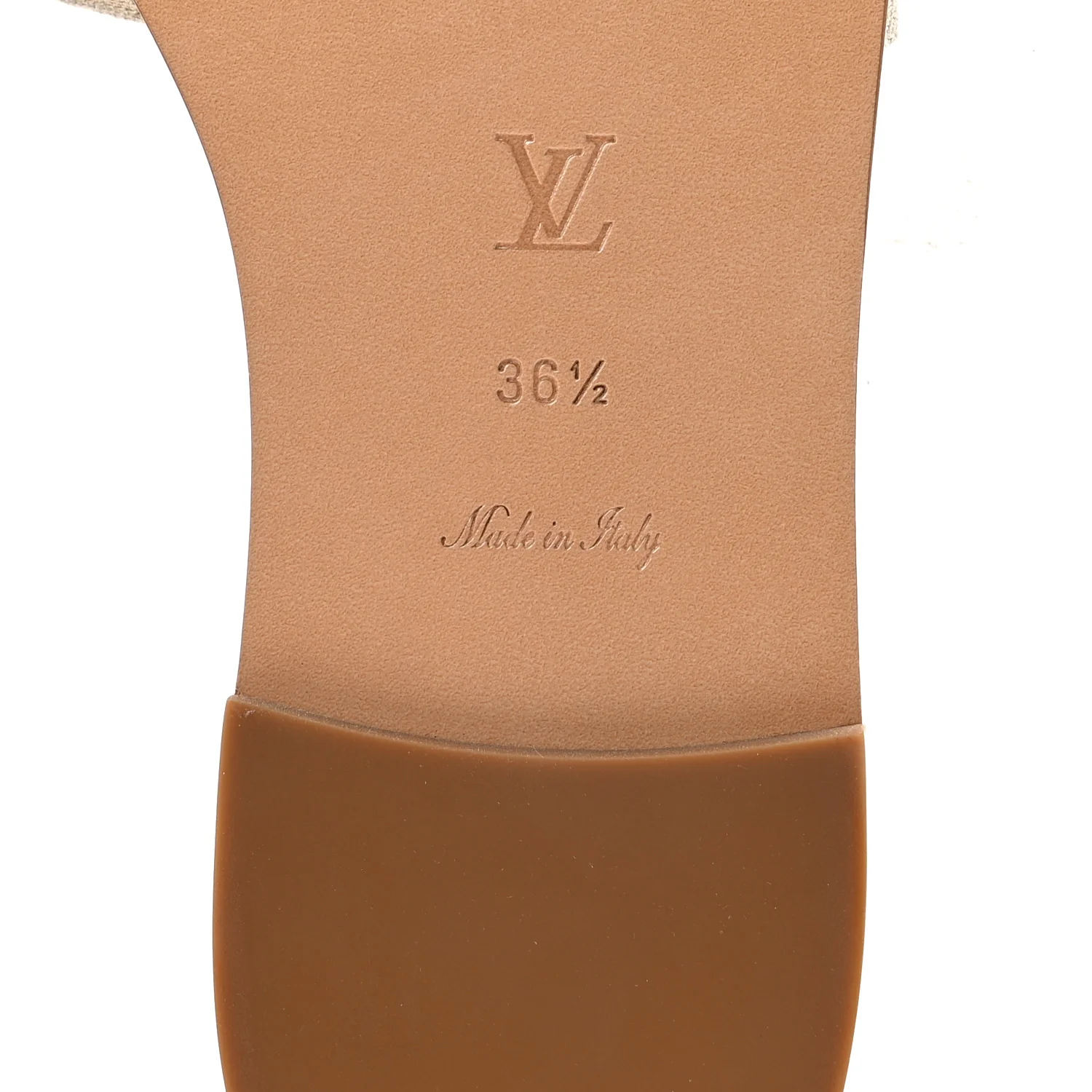 Monoglam Lock It Flat Mule 36.5 Gold - Top Club