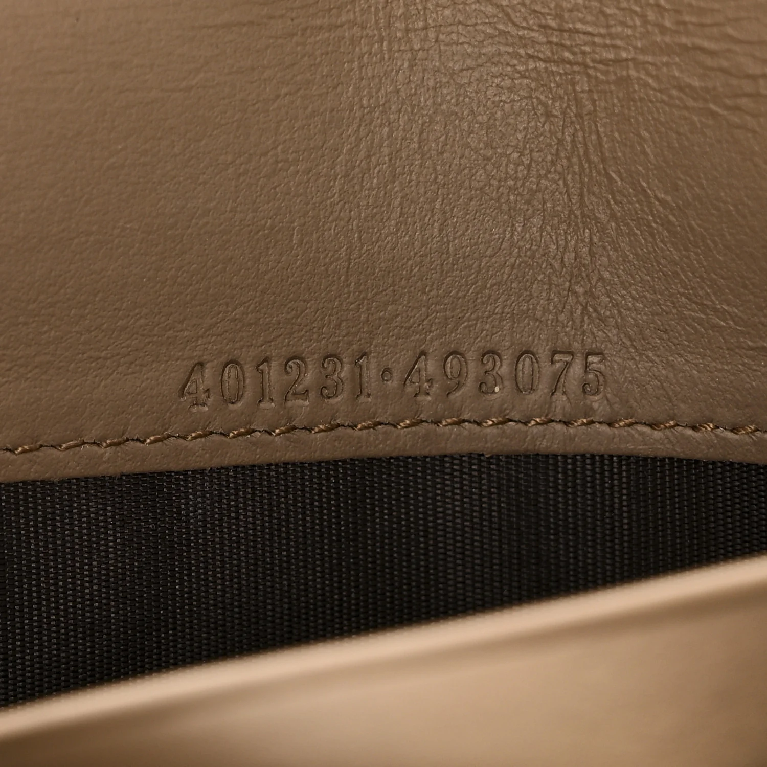 GG Supreme Monogram Mini Dionysus Chain Wallet Beige Taupe - Top Club