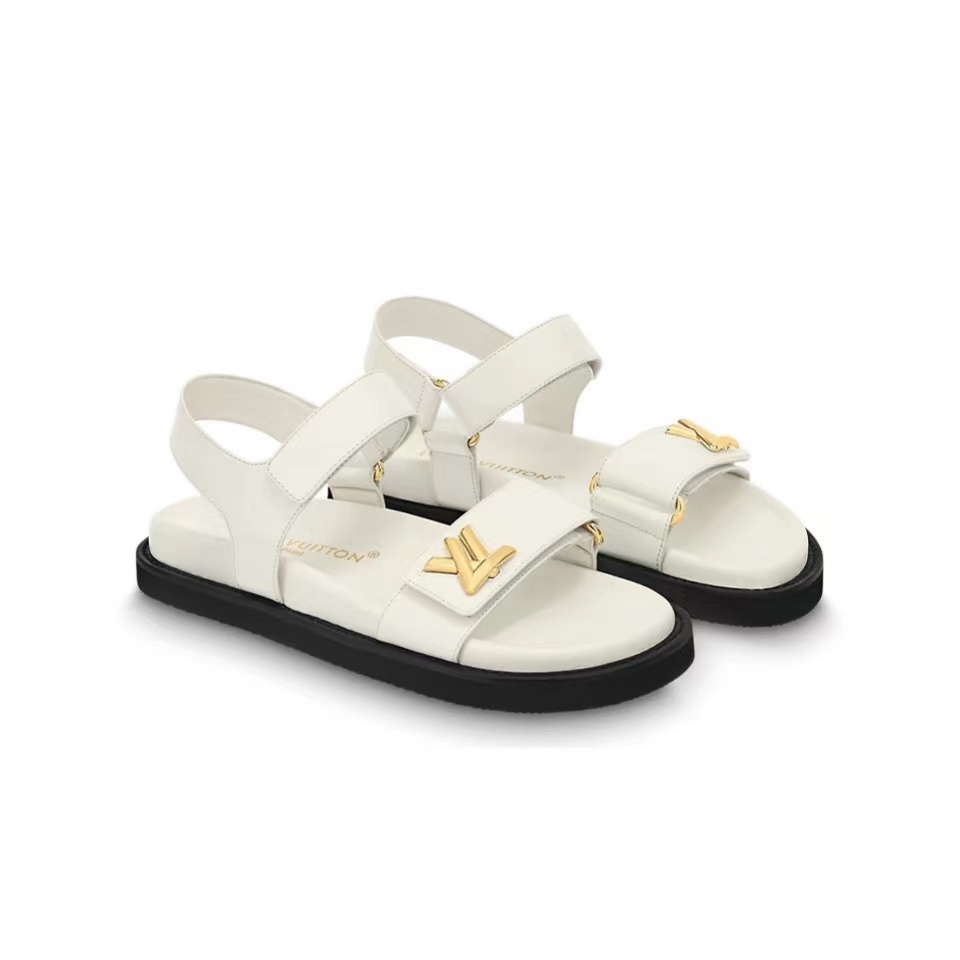 Louis Vuitton LV Sunset Beach Sandals Slide(Replica) - Sneaker Replica Workshop