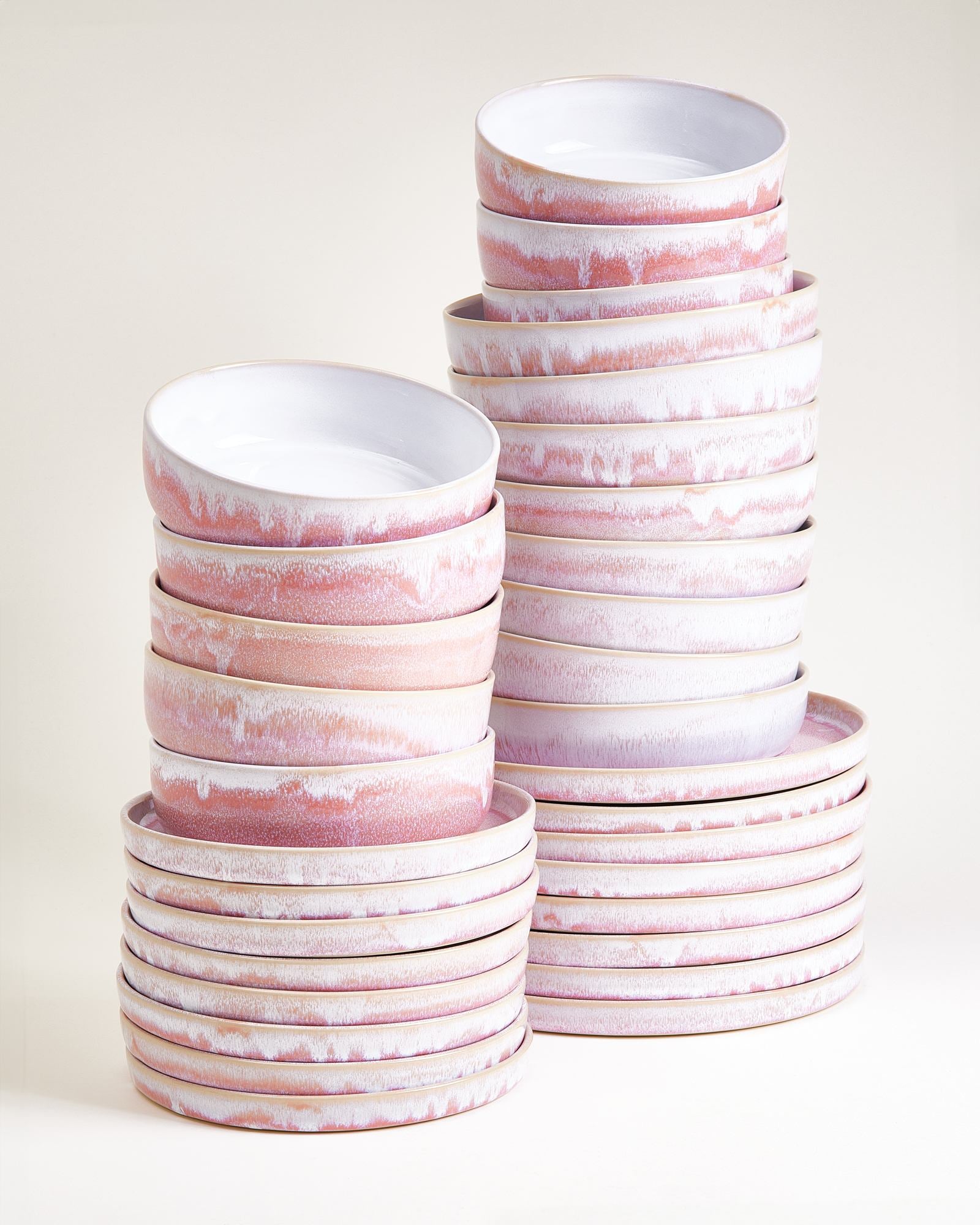 Cordoama Geschirr-Set modern rosé 32-teilig