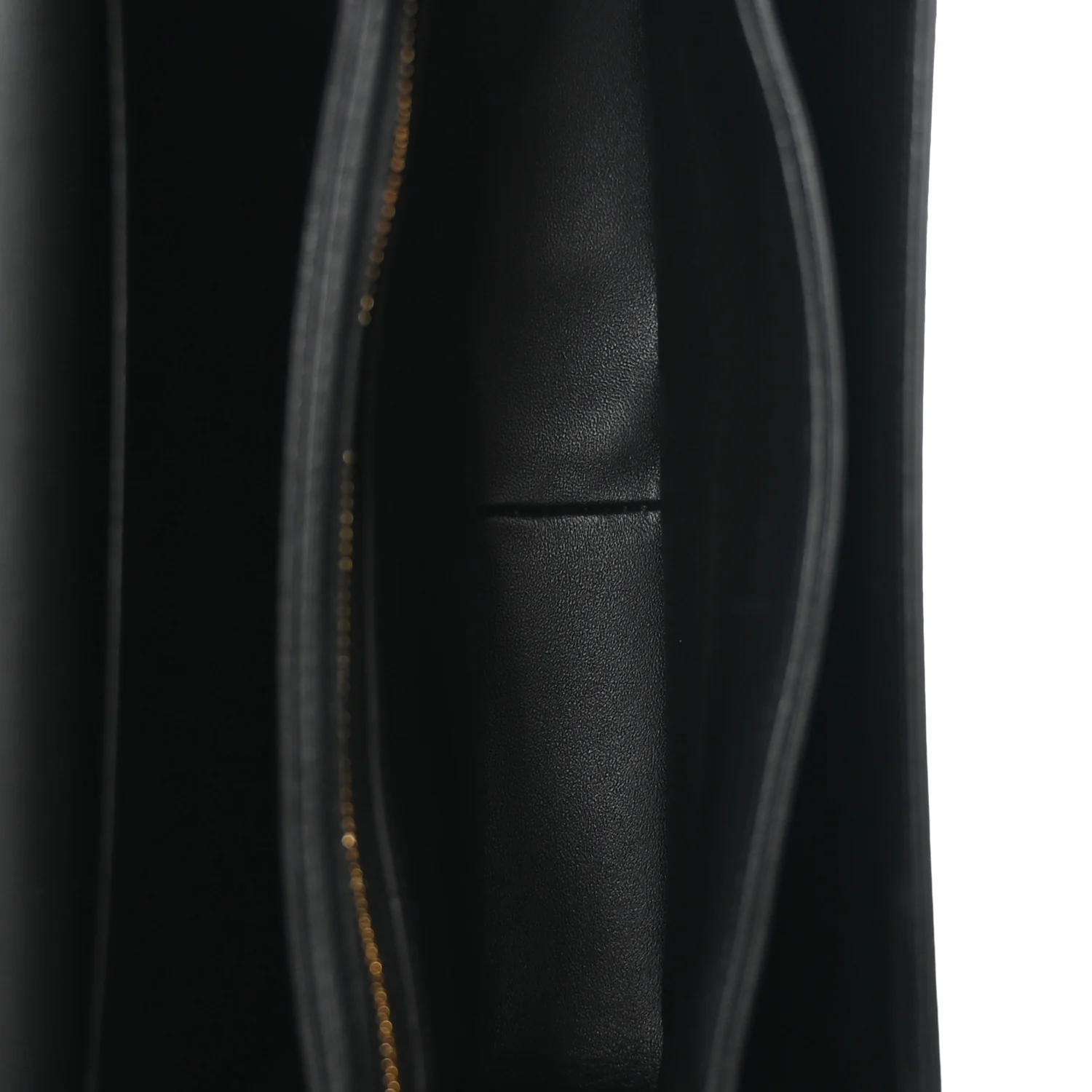 Shiny Calfskin Medium Triomphe Black - Top Club