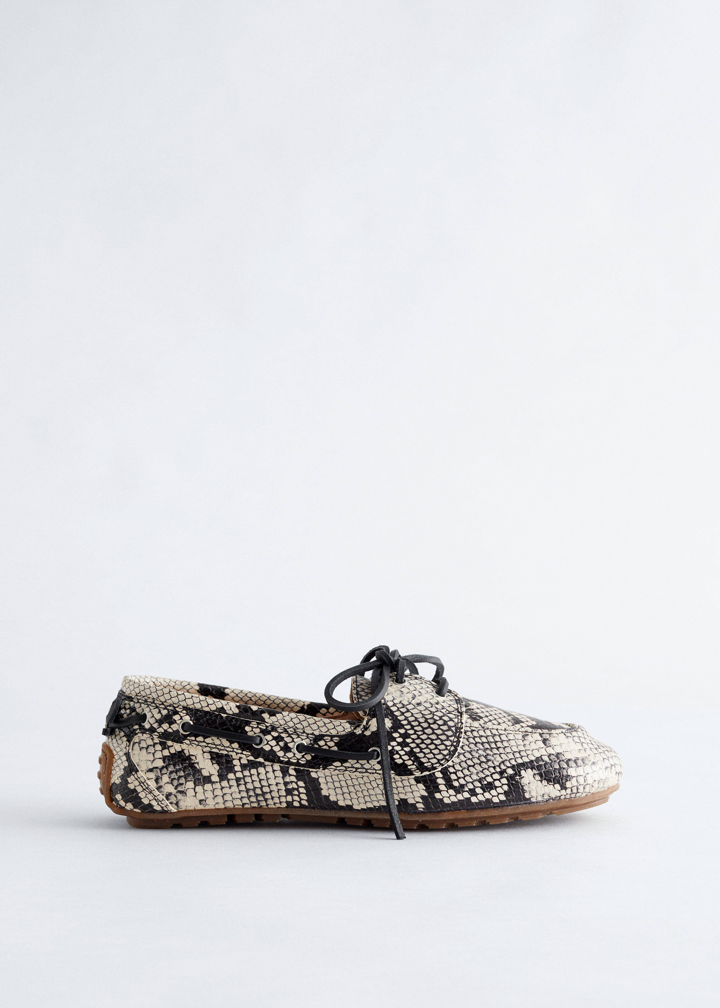 & Other Stories LEATHER BOAT SHOES