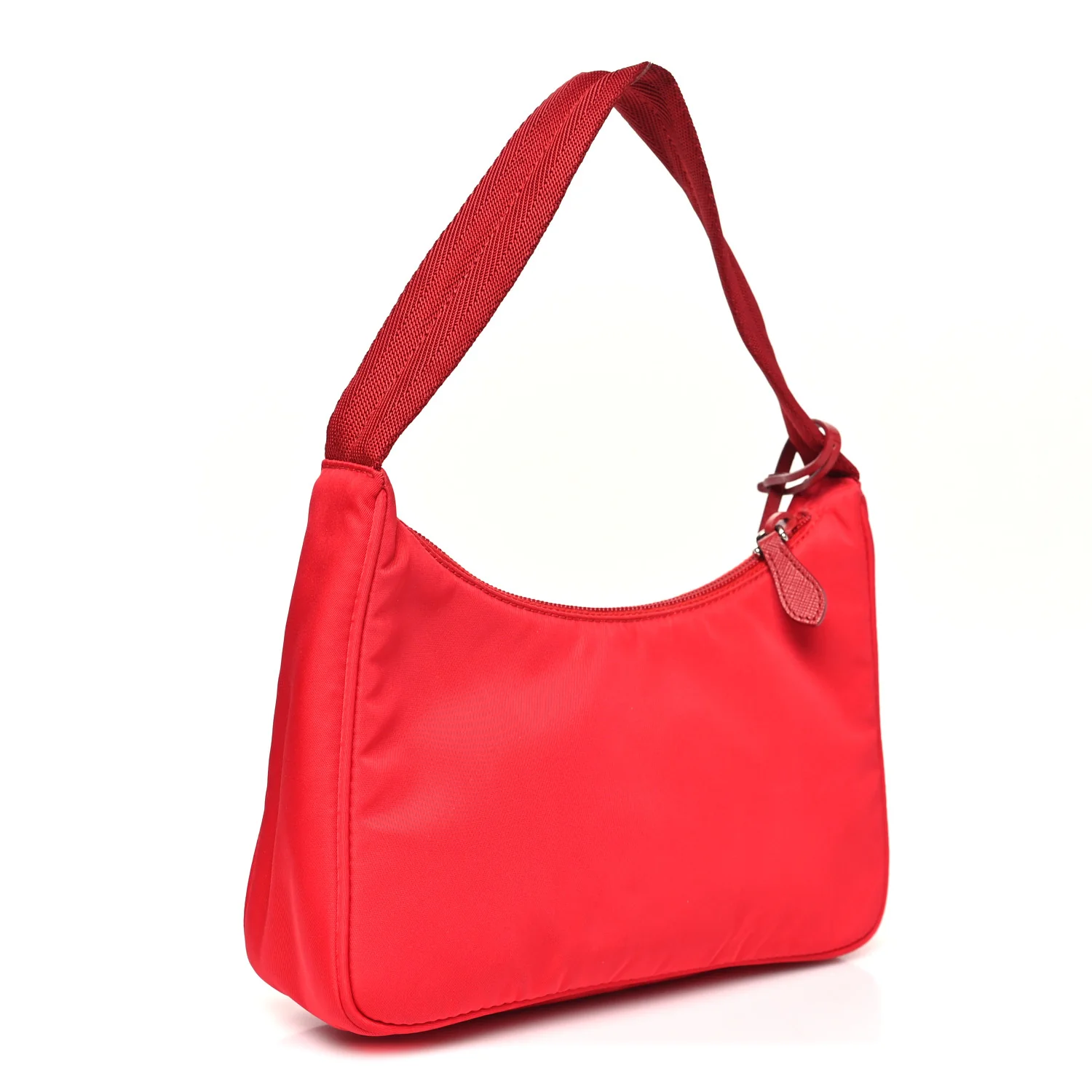 Tessuto Nylon Mini Re-Edition 2000 Bag Rosso - Top Club
