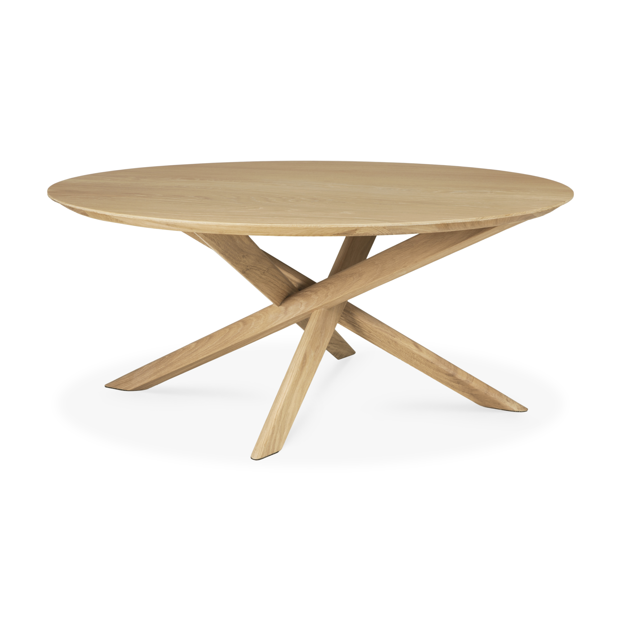 Salontafel Mikado eiken Ø100 cm
