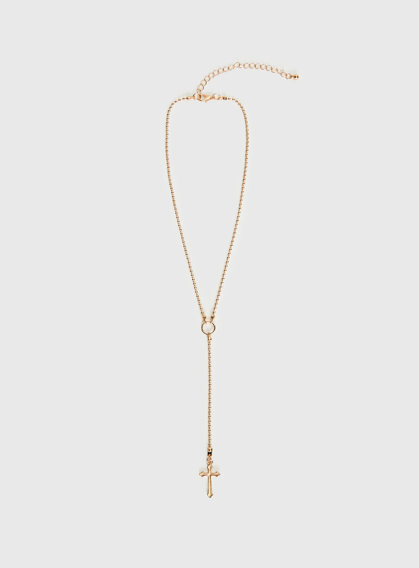 Arienne Y Necklace Gold