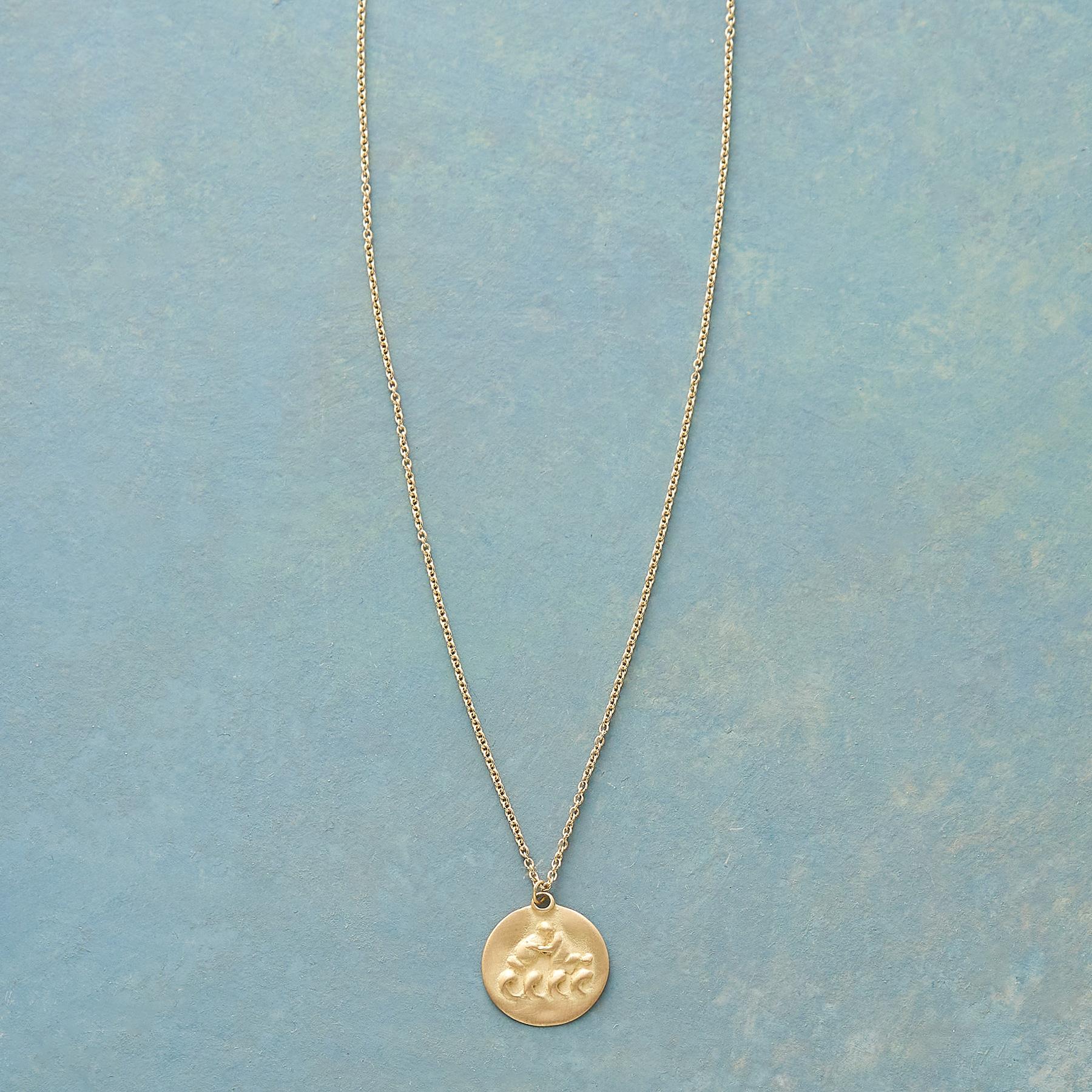 Bas Relief Zodiac Necklace - Sundance Living