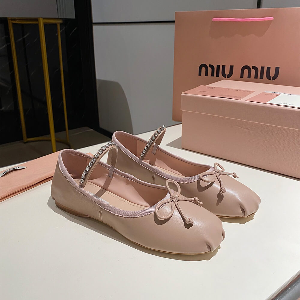 MiuMiu Leather ballerinas - Top Club