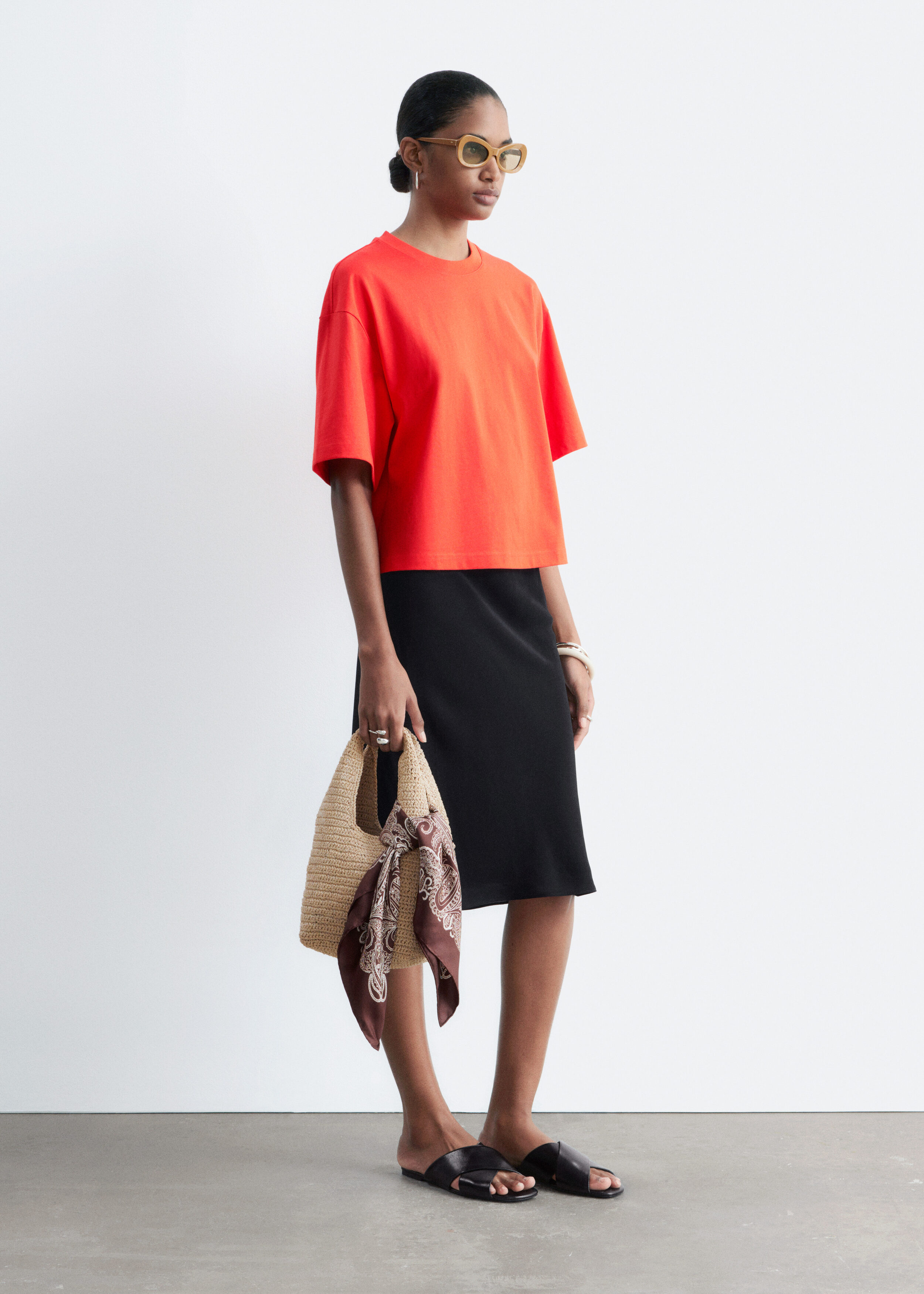 & Other Stories BOXY T-SHIRT
