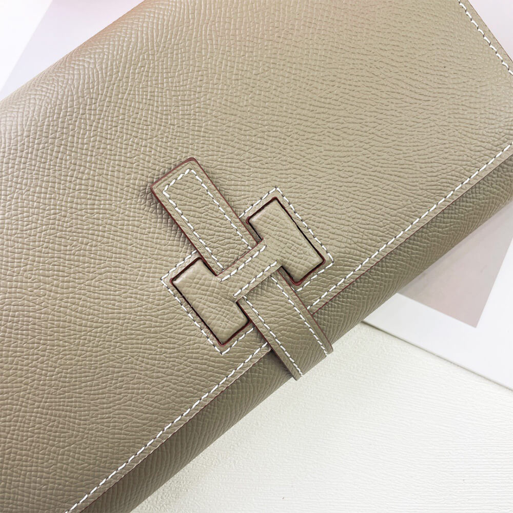 HERMES New H Passant Toutenmain wallet(HIGH-END GRADE) - Top Club