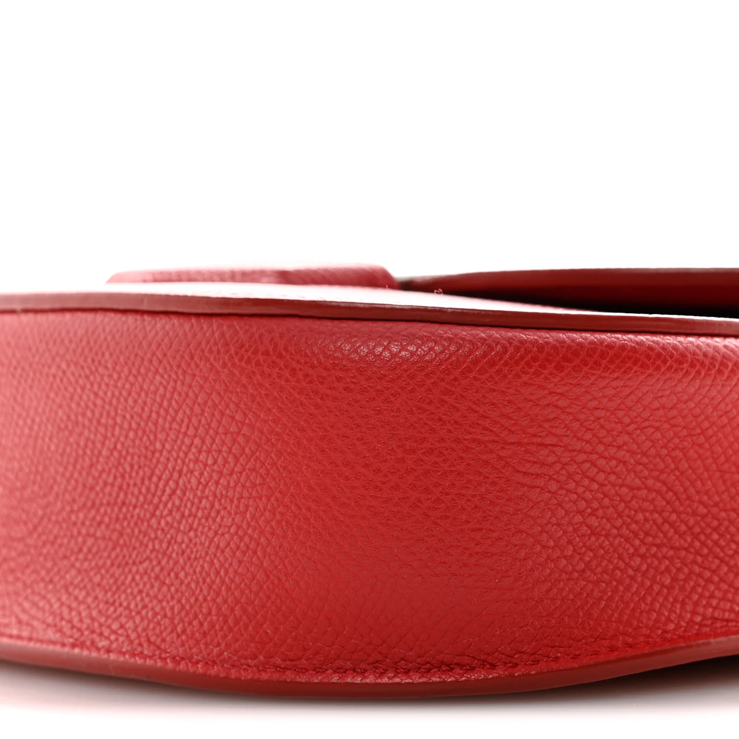 Grained Calfskin Small Trotteur Coquelicot - Top Club