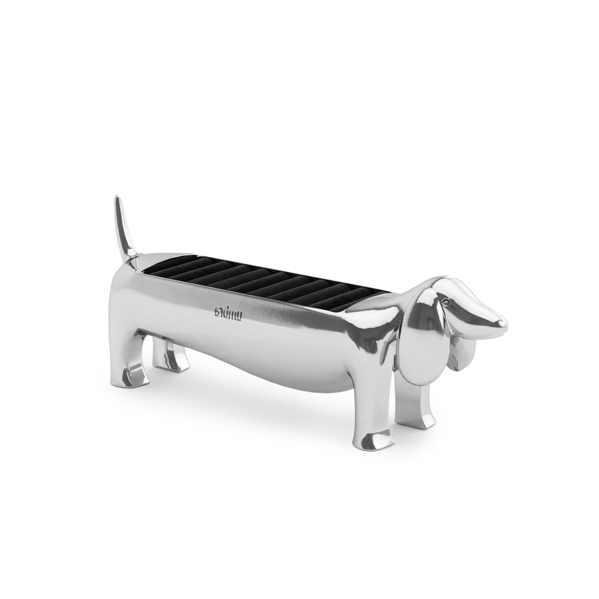 Ringhouder Dachsie Teckel chroom
