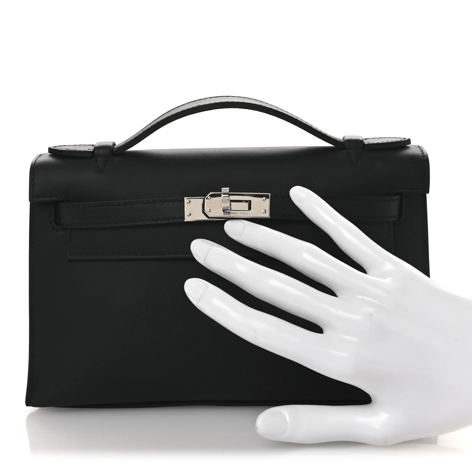 Swift Kelly Pochette Clutch Black