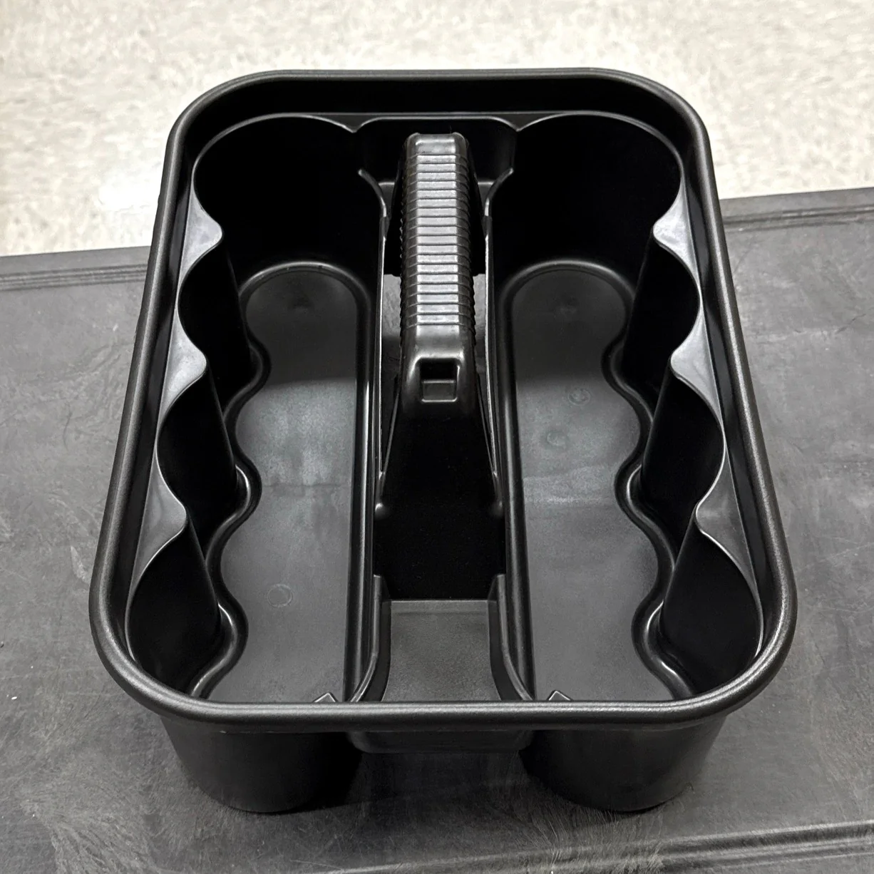 BLACK PLASTIC CARRY CADDY ( 3154 ) - Victorias Cleaning and Janitor