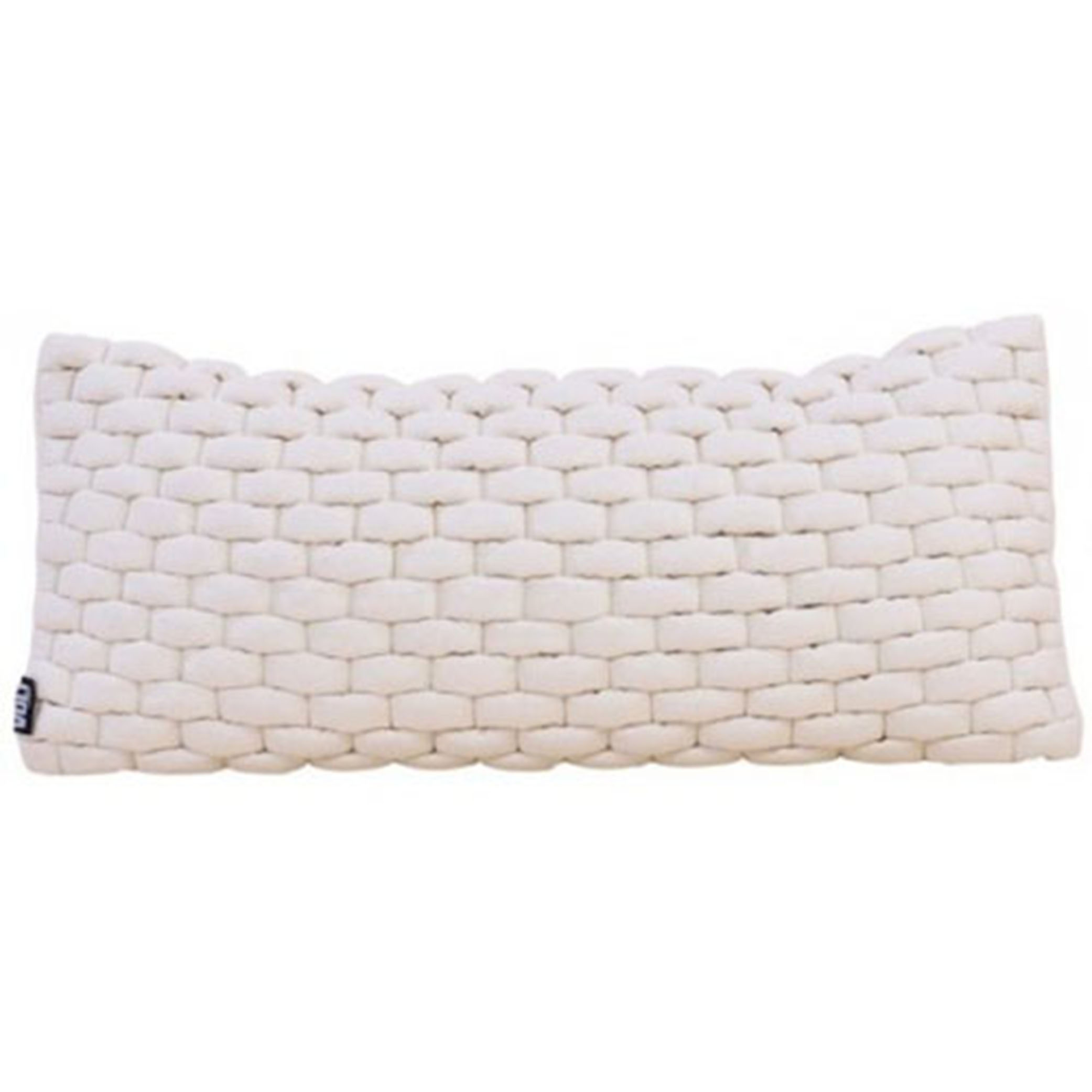 CUSHION 3D WEAVE 30x70 Kussen 3D weave off white
