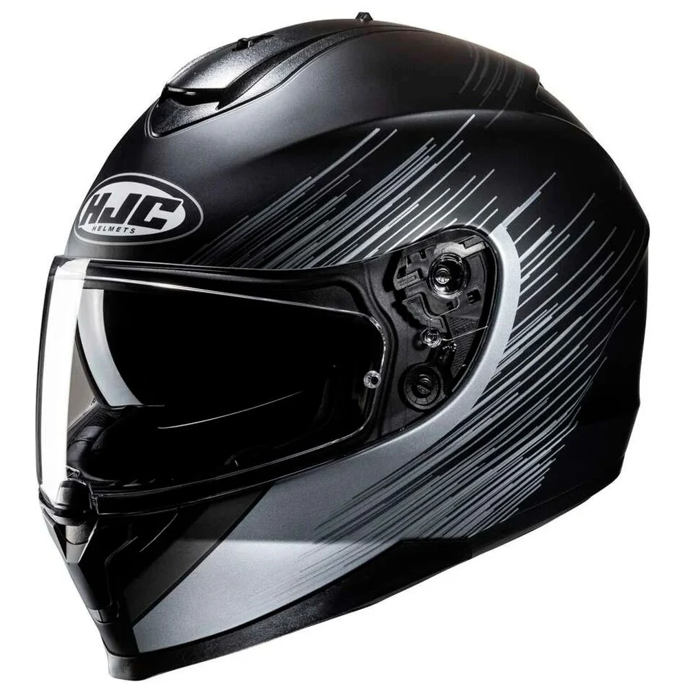 HJC C70N SWAY HELMET - BLACK / GRAY
