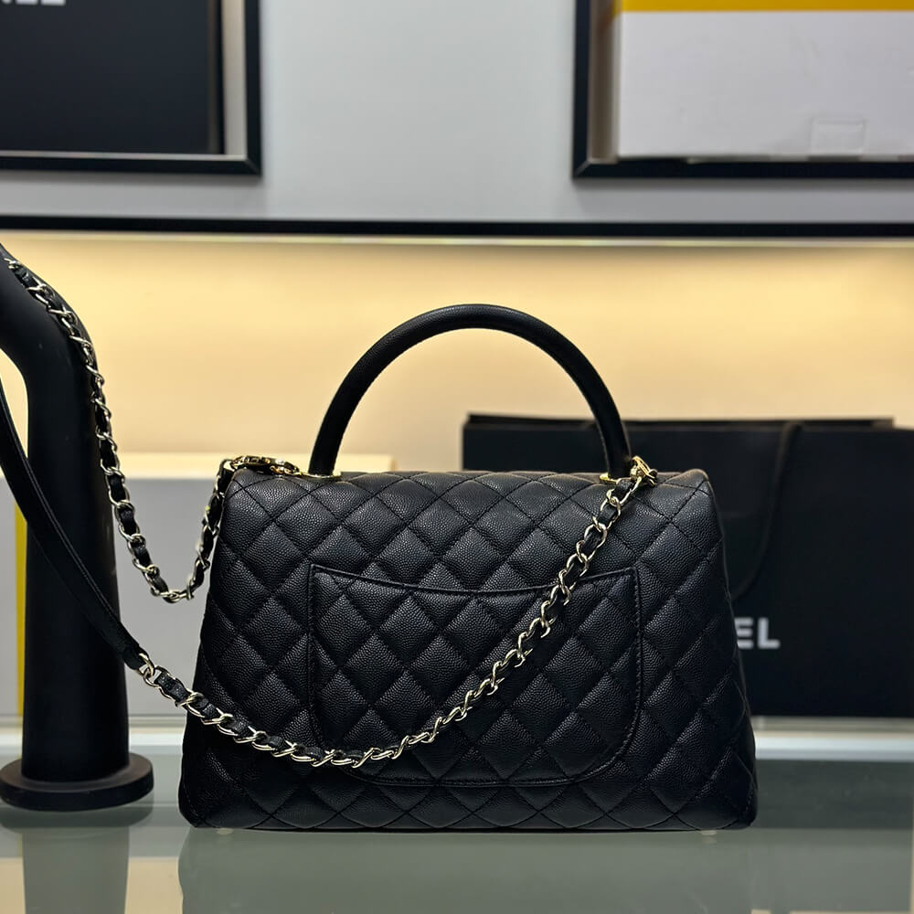 CHANEL Large Flap Bag With Top Handle(high-end grade) - Top Club