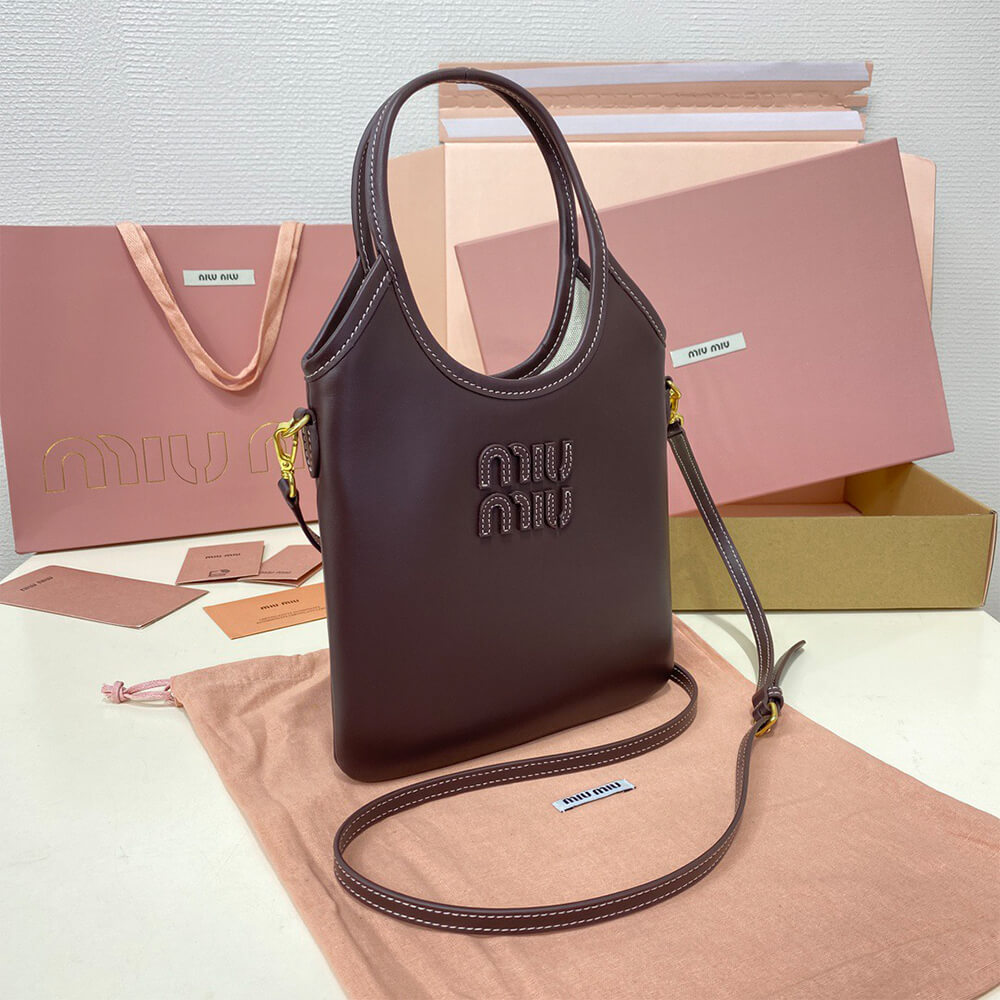 MIUMIU MINI IVY leather handbag(HIGH-END GRADE) - Top Club