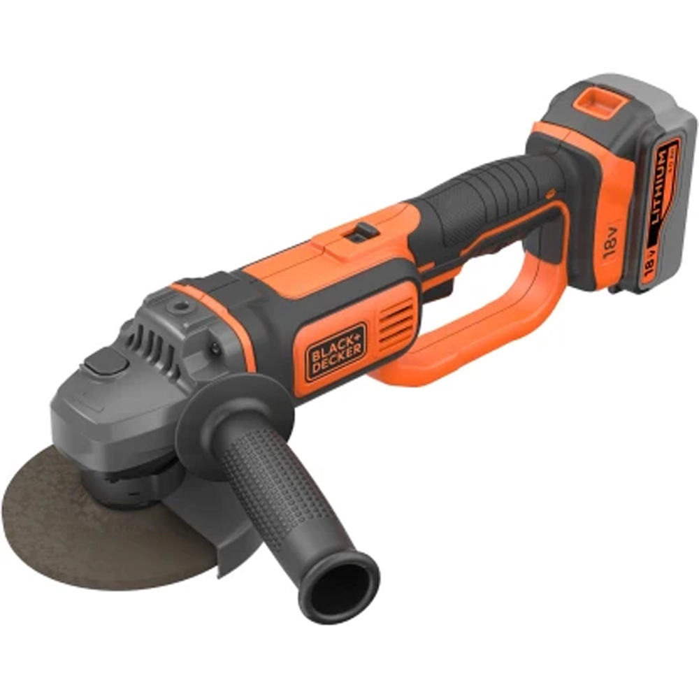 Smerigliatrice angolare a batteria Black&Decker BCG720M1 18 V 4 Ah 125 mm