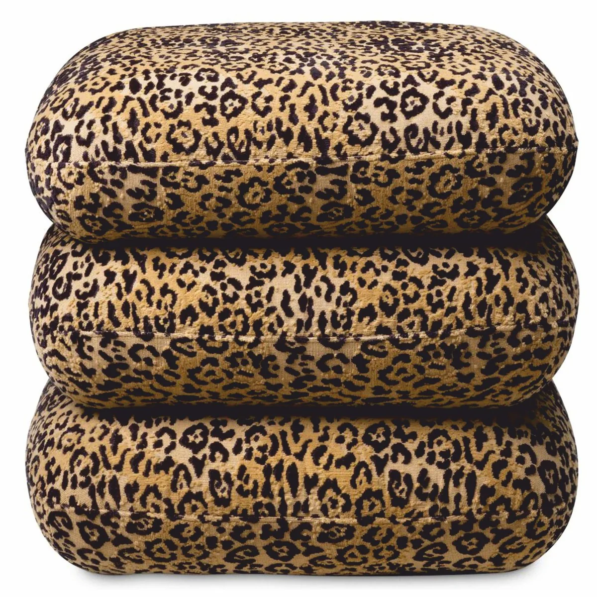 Luxury swivel stool Leopard H. 55 cm - luxury hotel furniture