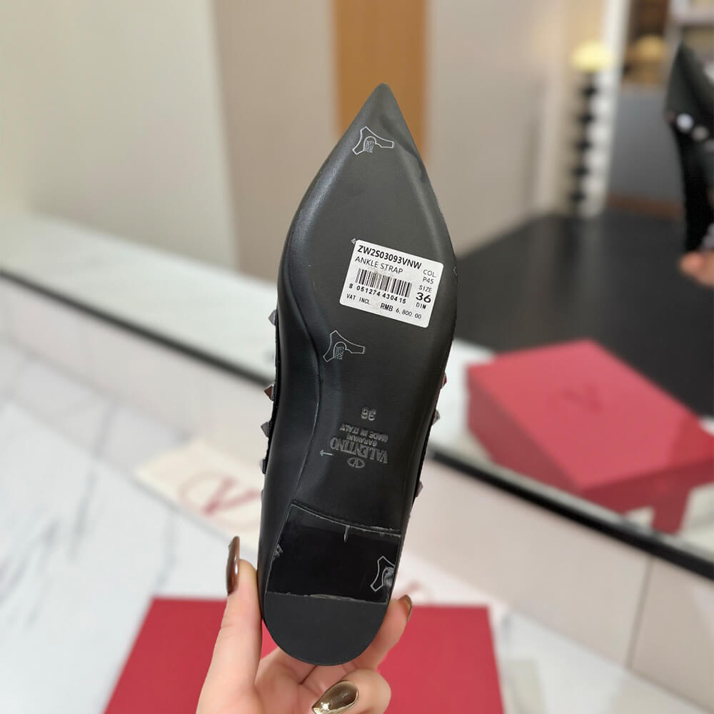VALENTINO ROCKSTUD BALLET FLAT - Top Club