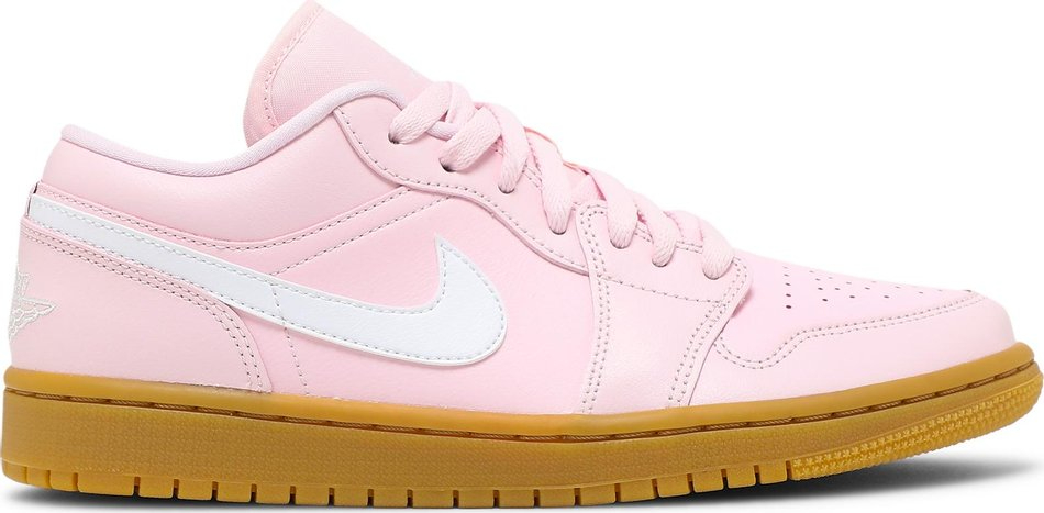 Wmns Air Jordan 1 Low  Arctic Pink Gum  DC0774-601 - Sneaker Replica Workshop
