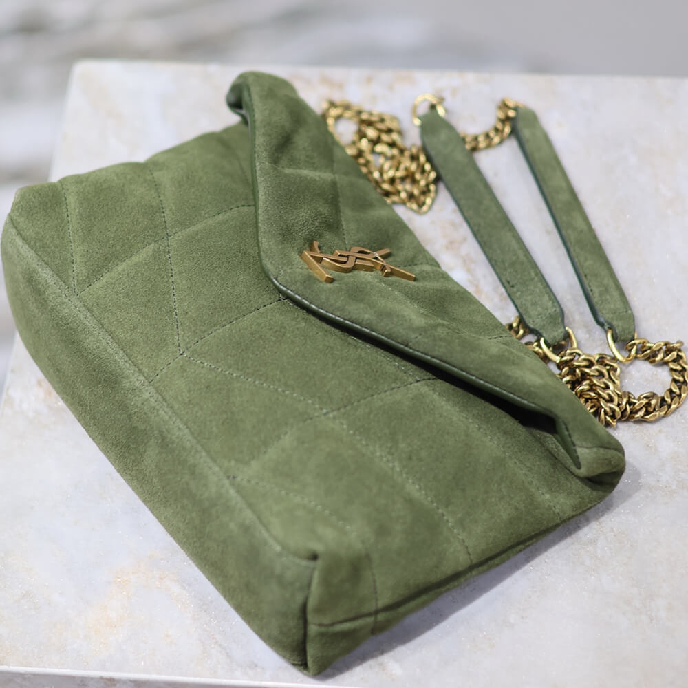 YSL Toy Puffer in suede - Top Club