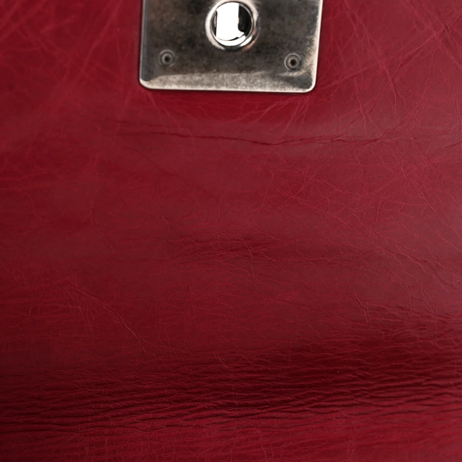 Glazed Calfskin Quilted Soft Boy Flap Red - Top Club