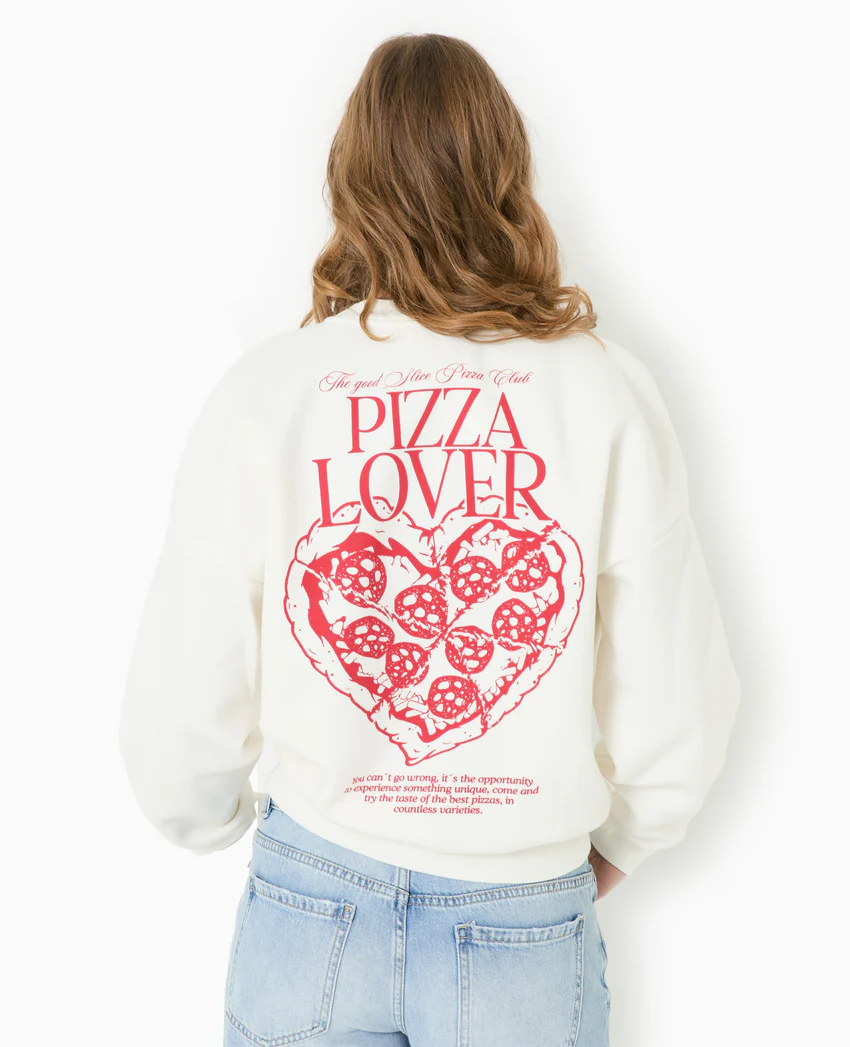 Pimkie Sweat oversize avec print poitrine et dos