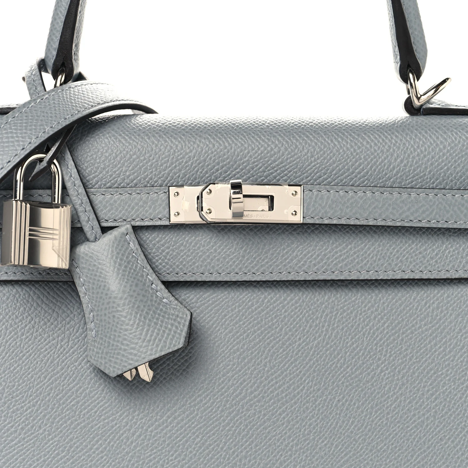 Epsom Kelly Sellier 25 Gris Pantin - Top Club
