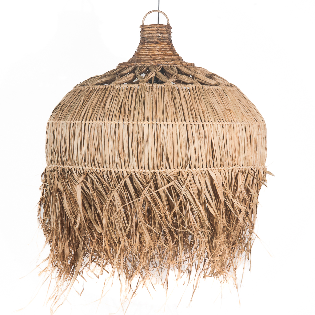 Seagrass / raffia hanglamp Ubur Ø60cm