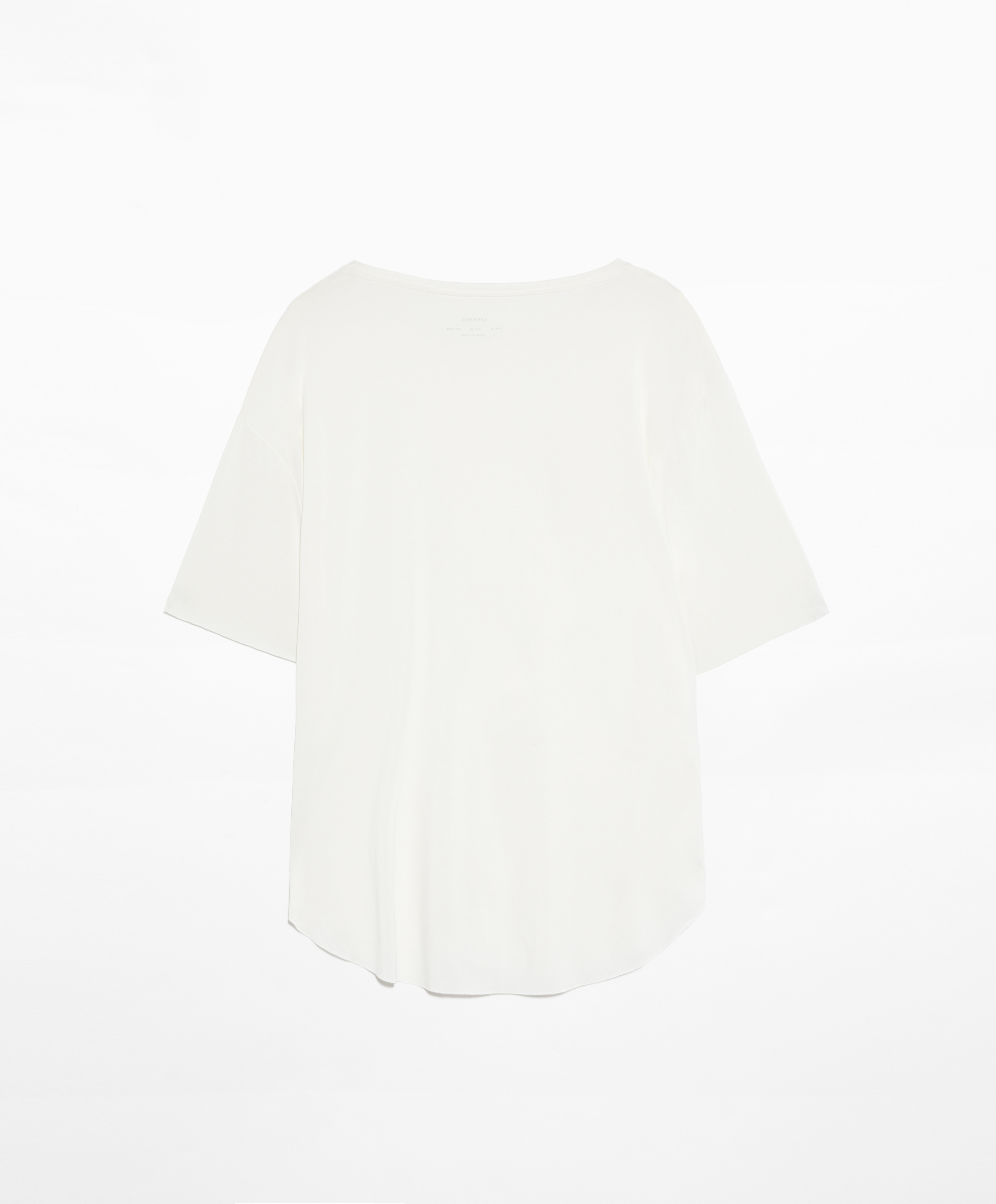 OYSHO Modal blend short-sleeved T-shirt