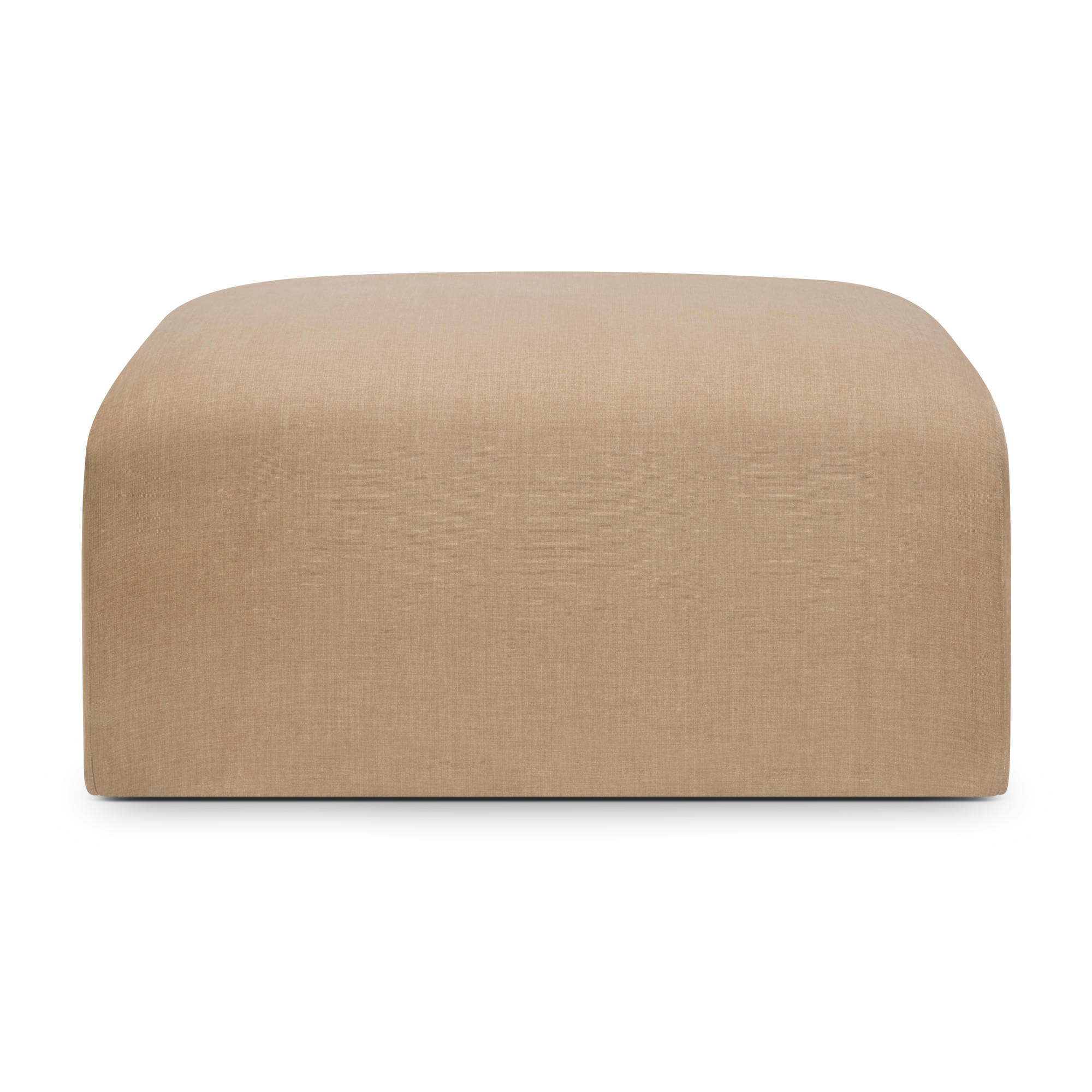 Bulky modulaire sofa - voetenbank - light sepia