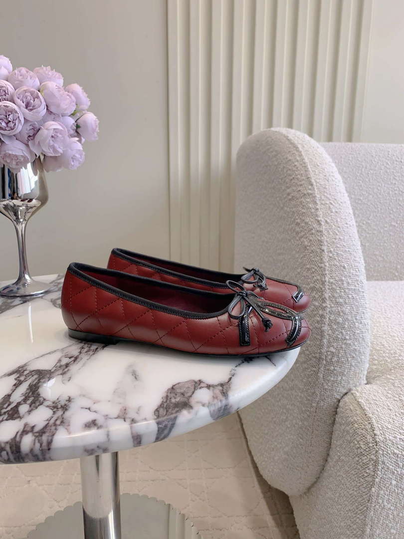 Chanel Women's Classic second-hand Kang Peng shoes flat shoes C93453 - Sneaker Replica Workshop