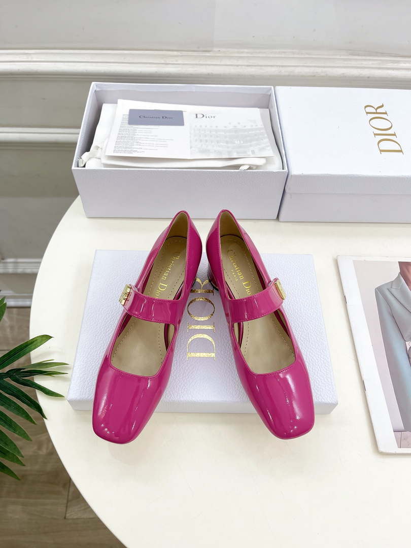 Dior KDV268VNI Miss Dior Pump 40mm Patent Calfskin D82979 - Sneaker Replica Workshop