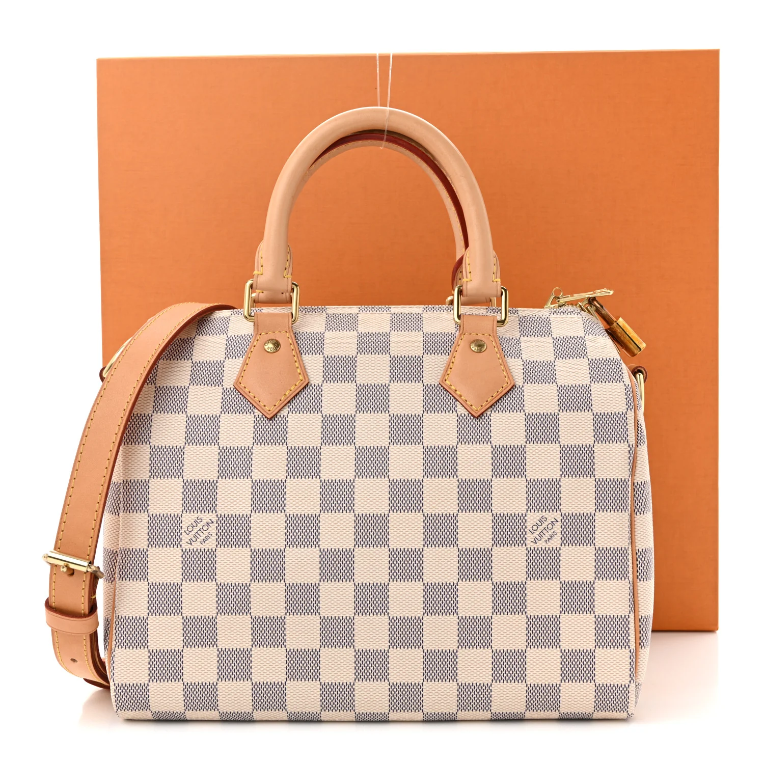 Damier Azur Speedy Bandouliere 25 - Top Club