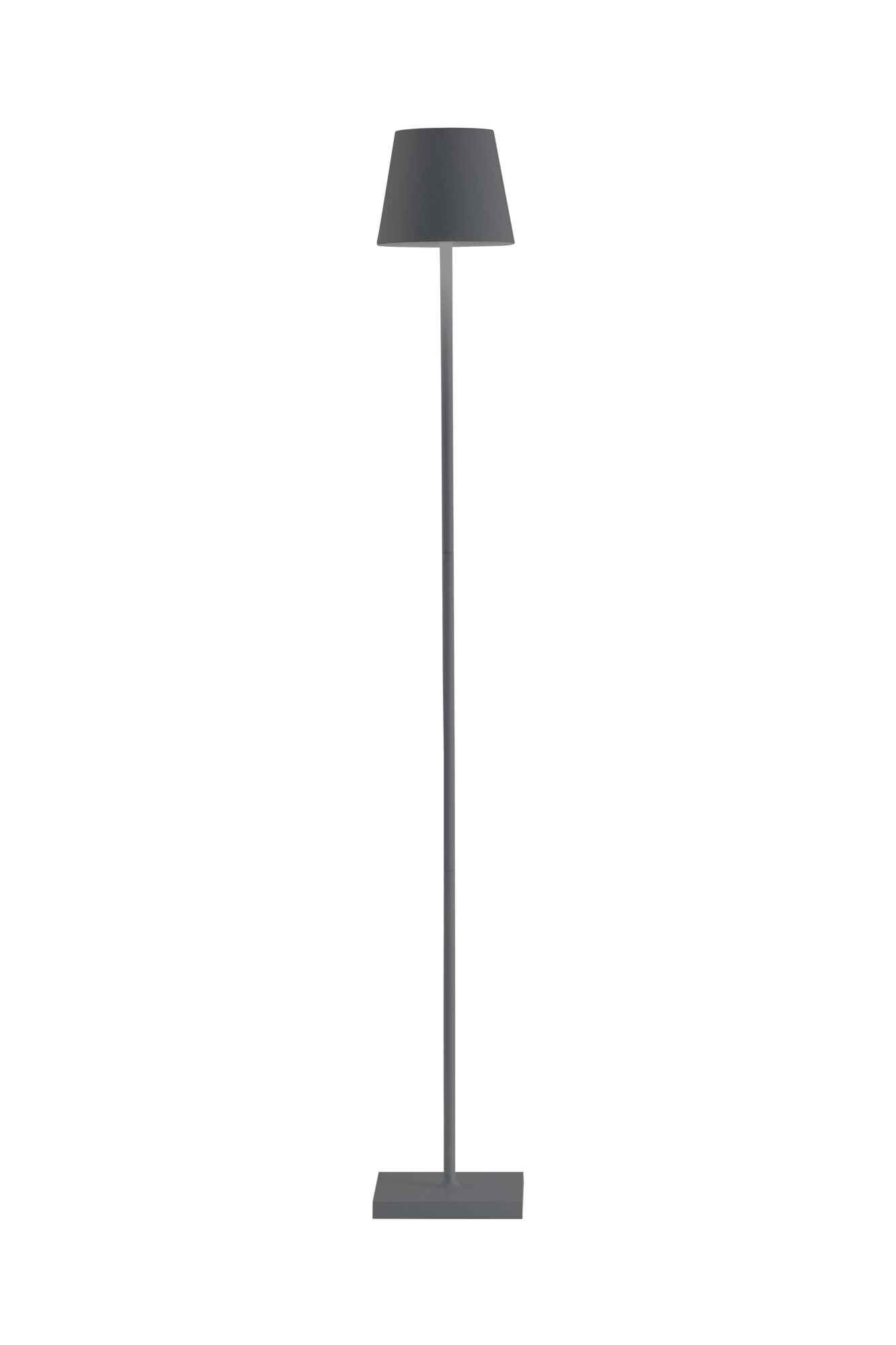 Zafferano oplaadbare vloerlamp XXL antraciet