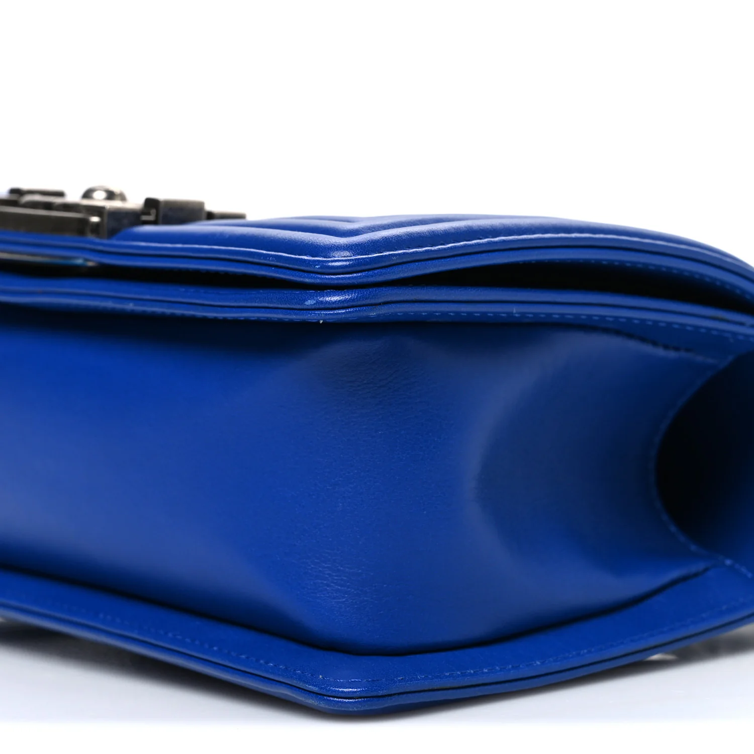 Galuchat Stingray Small Boy Flap Blue - Top Club